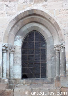 Ventanal de la Catedral de Tarazona