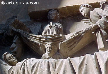 Escultura g&oacute;tica en la Catedral de Burgo de Osma. Soria