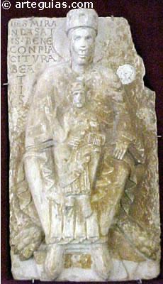T&iacute;mpano de la portada del Monasterio de San Benito de Sahag&uacute;n
