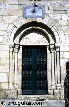 Puerta en Albeos. Comarca de A Paradanta, Pontevedra