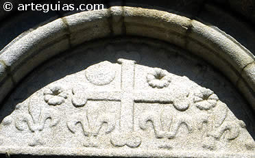 iglesia de San Juan de Albeos (Crecente) en la comarca de A Paradanta