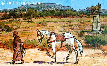 Los pilares-estela fueron muy difundidos en la sociedad ib&eacute;rica