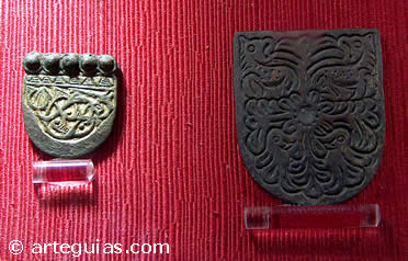 Colgante y cintur&oacute;n visigodos