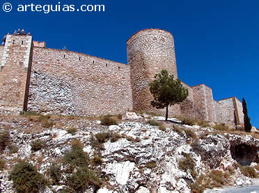 Imponente aspecto del recnto exterior. Caravaca de la Cruz