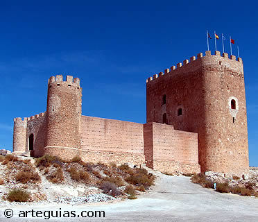 El de Jumilla es uno de los muchos castillos de Murcia