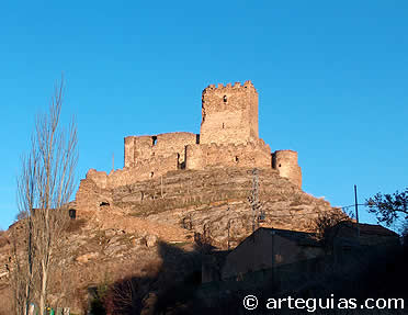 El castillo de Maga&ntilde;a es uno de los m&aacute;s fotog&eacute;nicos de Soria