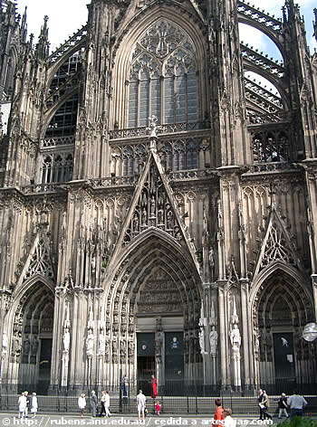 Fachada de la Catedral de Colonia