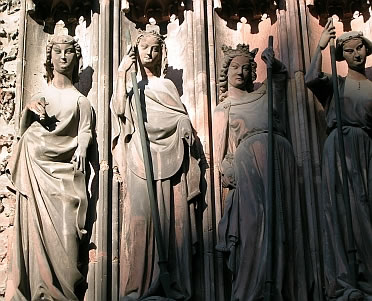 Esculturas de la Catedral de Estrasburgo