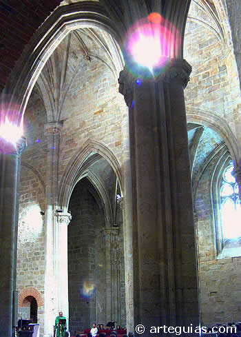 Arquitectura g&oacute;tica de la Catedral Vieja de Plasencia