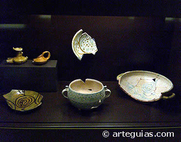 Cer&aacute;mica medieval en el Museo Arqueol&oacute;gico de Madrid