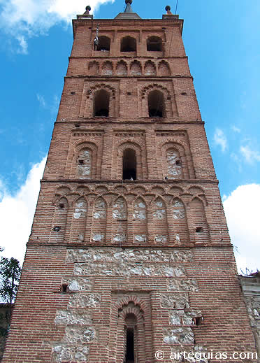 Mud&eacute;jar en la Comarca de la Sagra: Campanario de la iglesia de Illescas
