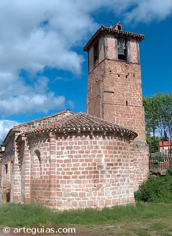 Iglesia de Ledesma de la Cogolla, a 20 Km. de San Mill&aacute;n