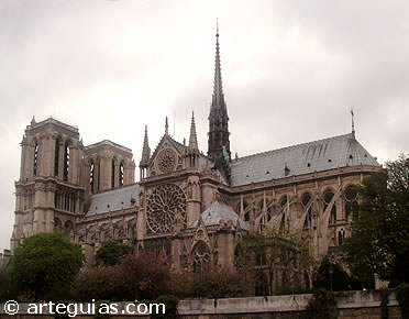 G&oacute;tico de Transici&oacute;n en Francia: catedral de Notre Dame de Par&iacute;s