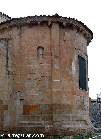 &Aacute;bside de la iglesia rom&aacute;nica de San Crist&oacute;bal, Ciudad de Salamanca