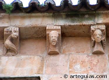 Canecillos. San Crist&oacute;bal