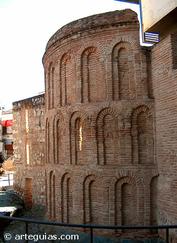 &Aacute;bside de la iglesia de San Gil, ciudad de Guadalajara