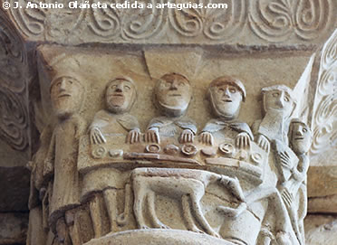 Capitel de San Mart&iacute;n de Modo&ntilde;edo