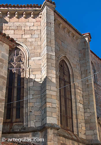 Cabecera g&oacute;tica de la iglesia de San Nicol&aacute;s de Plasencia, C&aacute;ceres