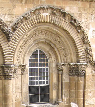 Iglesia del Santo Sepulcro de Jerusal&eacute;n. Detalle