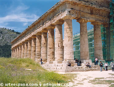 Arquitectura griega: Templo de Segesta
