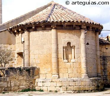 Iglesia de Viana de Duero,  fechada por una inscripci&oacute;n en 1239