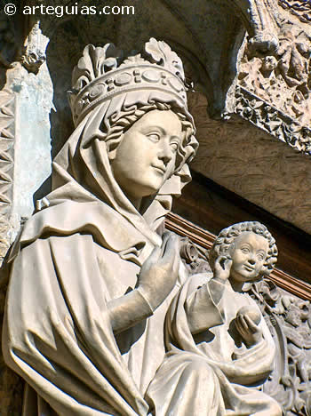 Virgen Blanca de la Catedral de Le&oacute;n