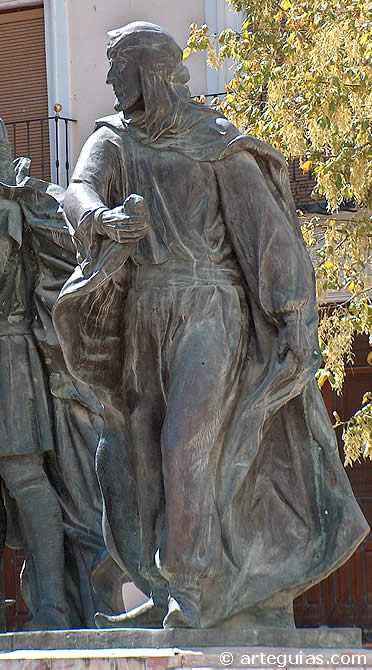 Estatua de un musulm&aacute;n en Caravaca de la Cruz