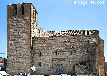Iglesia de San Miguel desde el norte