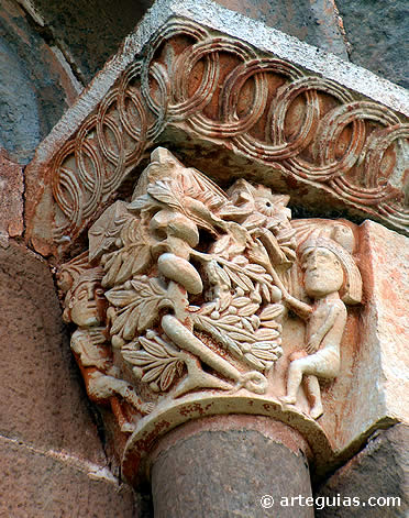 capitel del Pecado Original