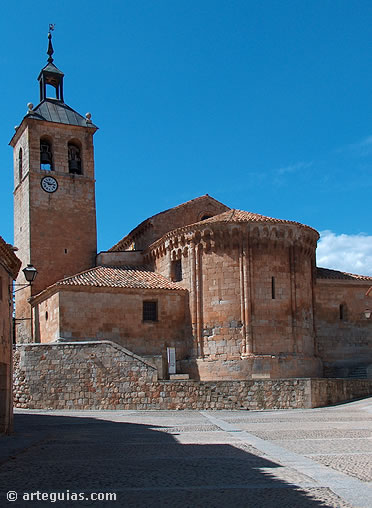 Cabecera de la iglesia de Calt&oacute;jar, Soria