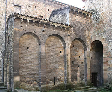 Catedral de Oviedo, exteriores de la C&aacute;mara Santa
