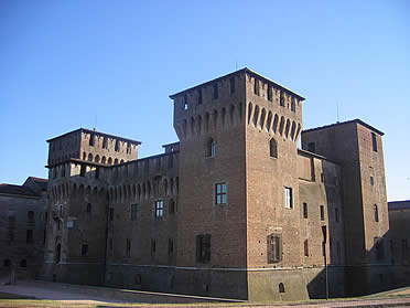 Castillo de San Giorgio, mandado construir en Mantua por la Familia Gonzaga