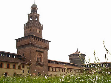 Torre del Filarete, Castillo Sforzesco de Mil&aacute;n