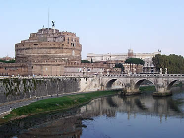 El celeb&eacute;rrimo Castel Sant'Angelo de Roma