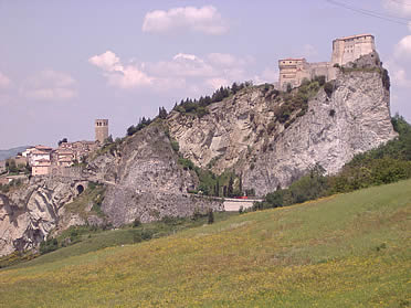 Espectacular emplazamiento del Forte di San Leo