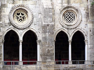 Claustro de la Catedral de Lisboa