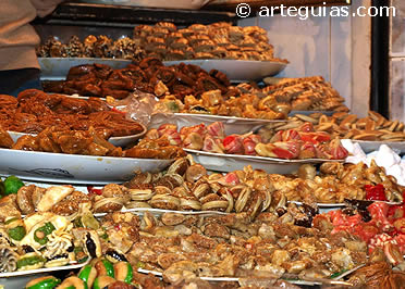 Dulces moros en Marrakech