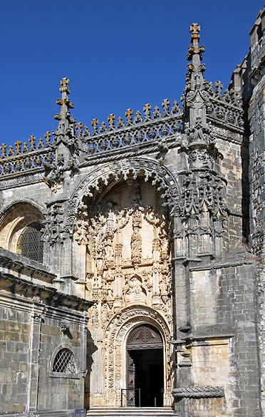 Decoraci&oacute;n tardog&oacute;tica en el Convento de Cristo de Tomar