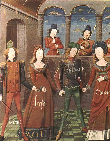 Ocio medieval: danza