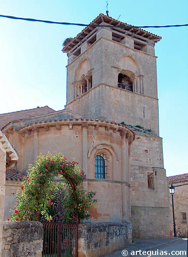 La iglesia de Espinosa de Cervera es de las m&aacute;s monumentales de la Comarca del Arlanza, Burgos