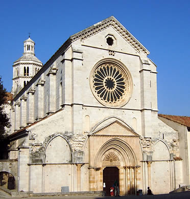 La iglesia de la Abad&iacute;a cisterciense de Fossanova