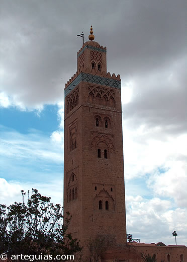 Alminar alomohade la Mezquita Koutoubia