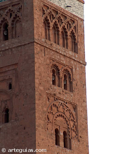 Alminar almohade de Marrakech, Marruecos
