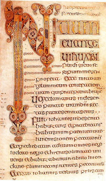 Folio del Libro de Durrow