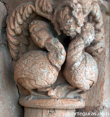 Arp&iacute;as en la iglesia de Los Ausines