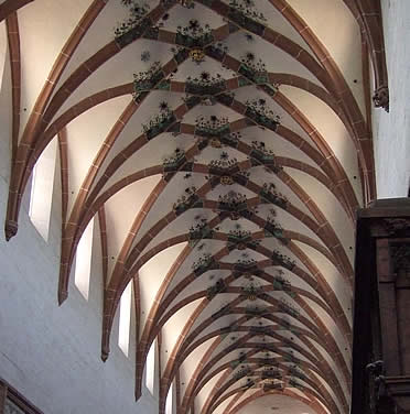 B&oacute;vedas de la Iglesia abacial de Maulbronn (Alemania)