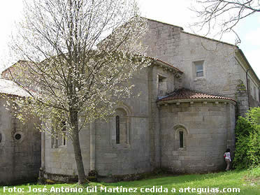 Monasterio de San Clodio desde la cabecera