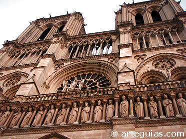 G&oacute;tico en Francia: Catedral de Par&iacute;s