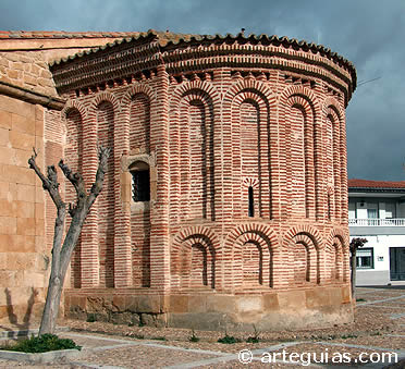 Rom&aacute;nico Mud&eacute;jar en Zamora: iglesia de Olmo de la Guare&ntilde;a