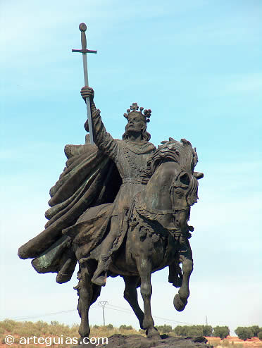 Pol&iacute;tica medieval: Alfonso VI fue un poderoso rey de los siglos XI y XII